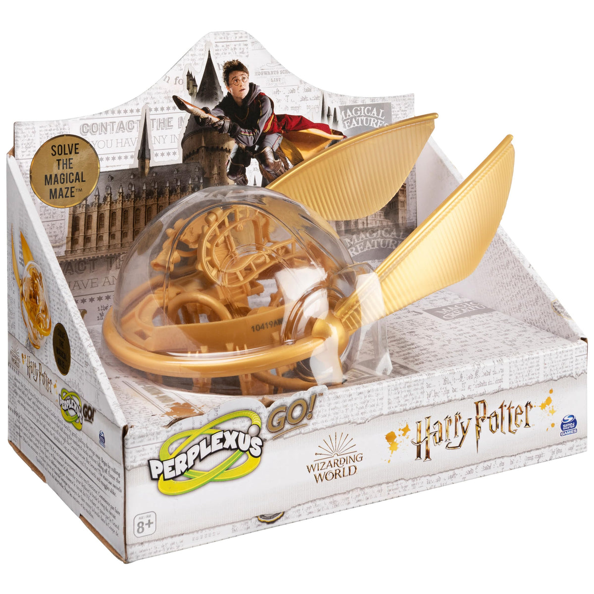 Spin Master 6062275 GM Harry Potter Perplexus Go GML Labirint 3D Vâjâitorul de Aur 8+ ani