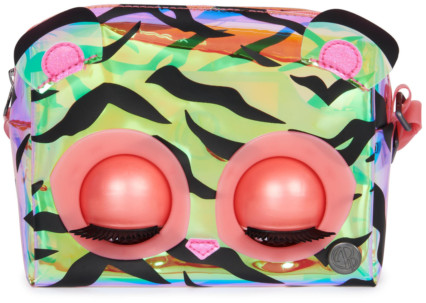 Purse Pets Geanta Tigru Holografica, 30+ sunete, 4+ ani