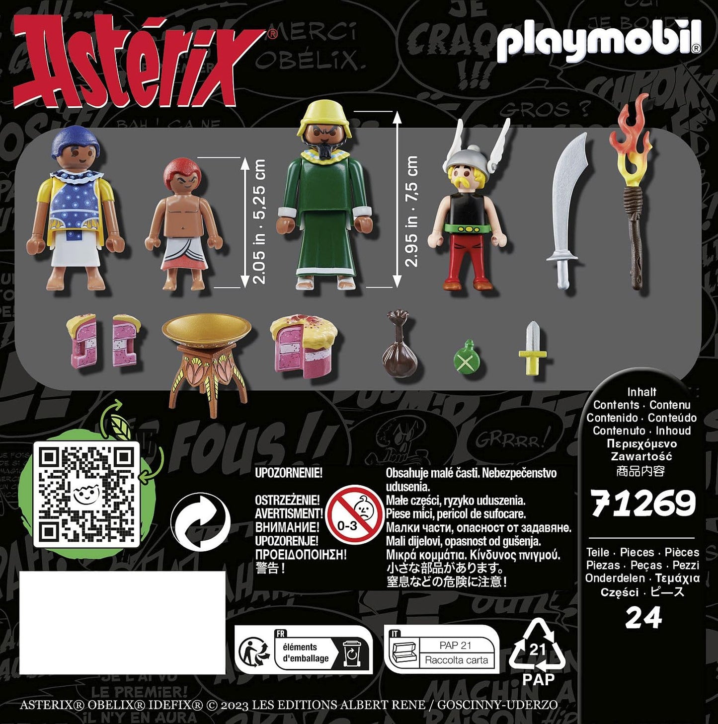 Playmobil Asterix PM71269 – Prajitura otravita a lui Artifis (#71269)