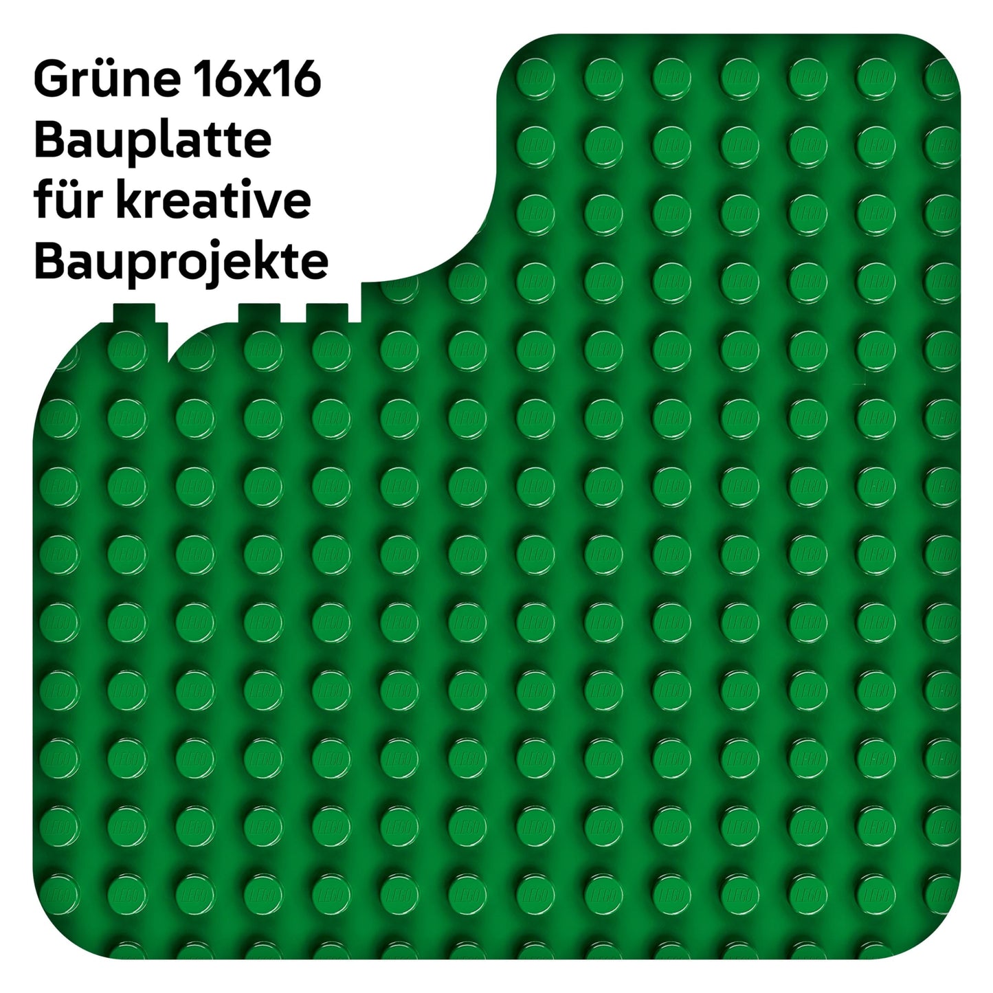 LEGO 10460 DUPLO Placă de construcție verde, 1+ ani