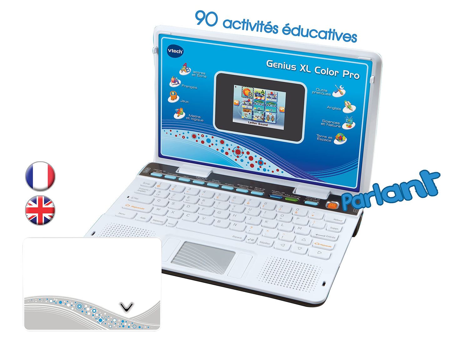 VTech 133845 Genius XL Color Pro Bilingv Argintiu