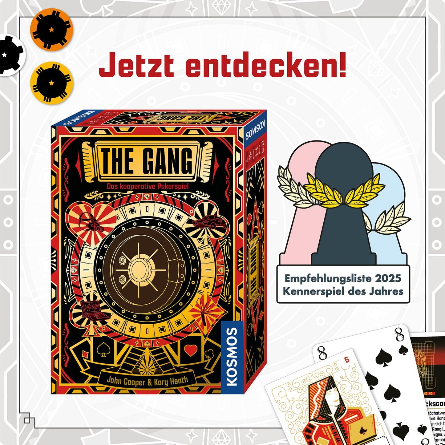 Kosmos 683887 The Gang Joc cooperativ poker, 10+ ani