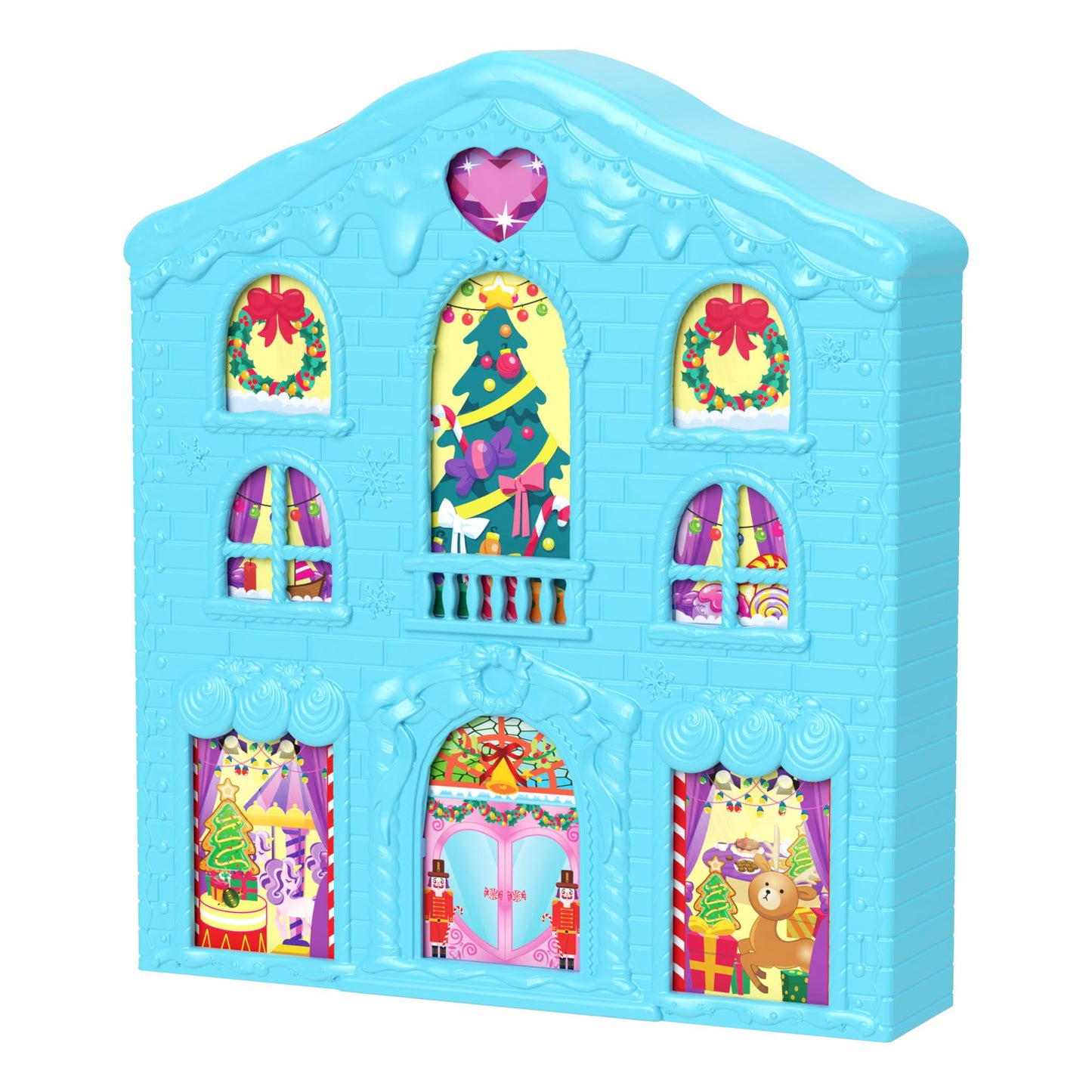 Polly Pocket Calendar Advent Casa Turta Dulce, 24 surprize