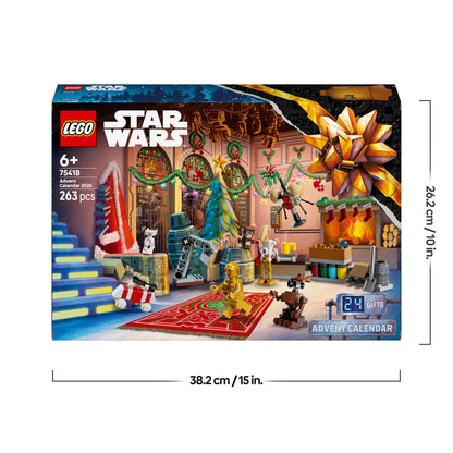 LEGO 75418 Star Wars Calendar Advent 2025, 24 surprize, 6+