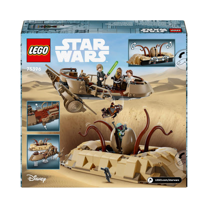 LEGO Star Wars 75396 Skiff Desert si Groapa Sarlacc