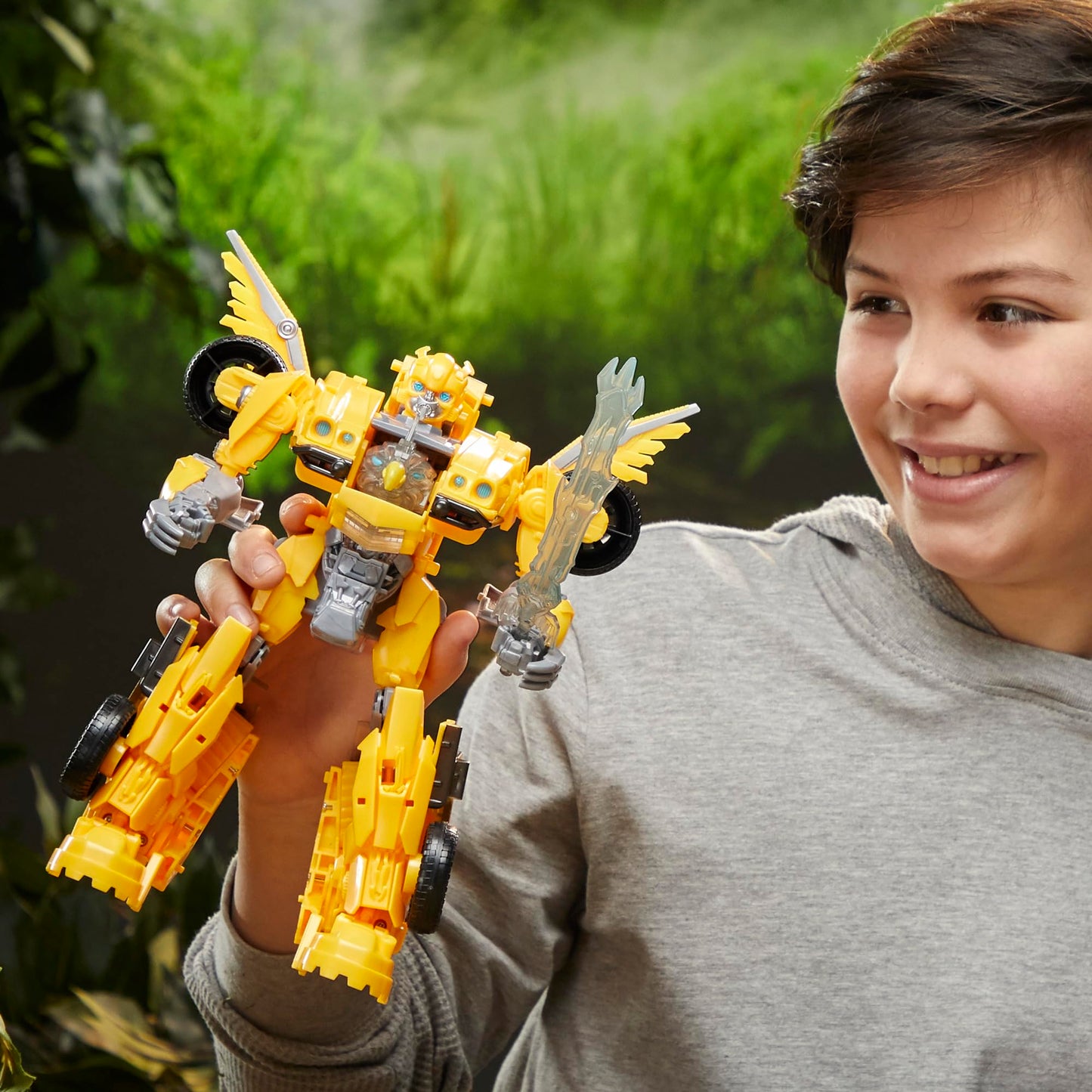 Transformers Figurina Bumblebee Beast Mode, 25 cm