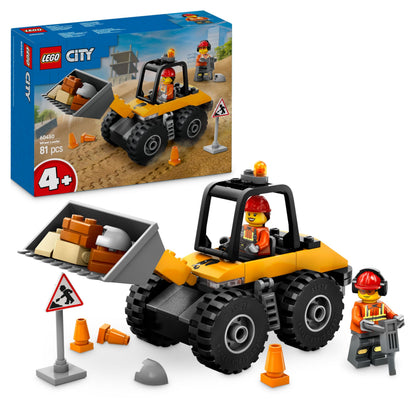 LEGO City 60450 Excavator Radlader, 4+ ani