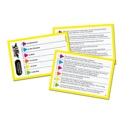 Winning Moves - Trivial Pursuit - Smart Kids - Joc de quiz pentru copii - 8 ani+ - Limba germană