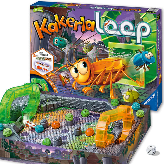 Ravensburger 21123 Kakerlaloop, 2-4 juc., 5+ ani