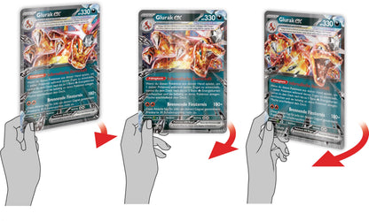 Pokémon TCG Colecție Glurak-ex, 5 pachete booster