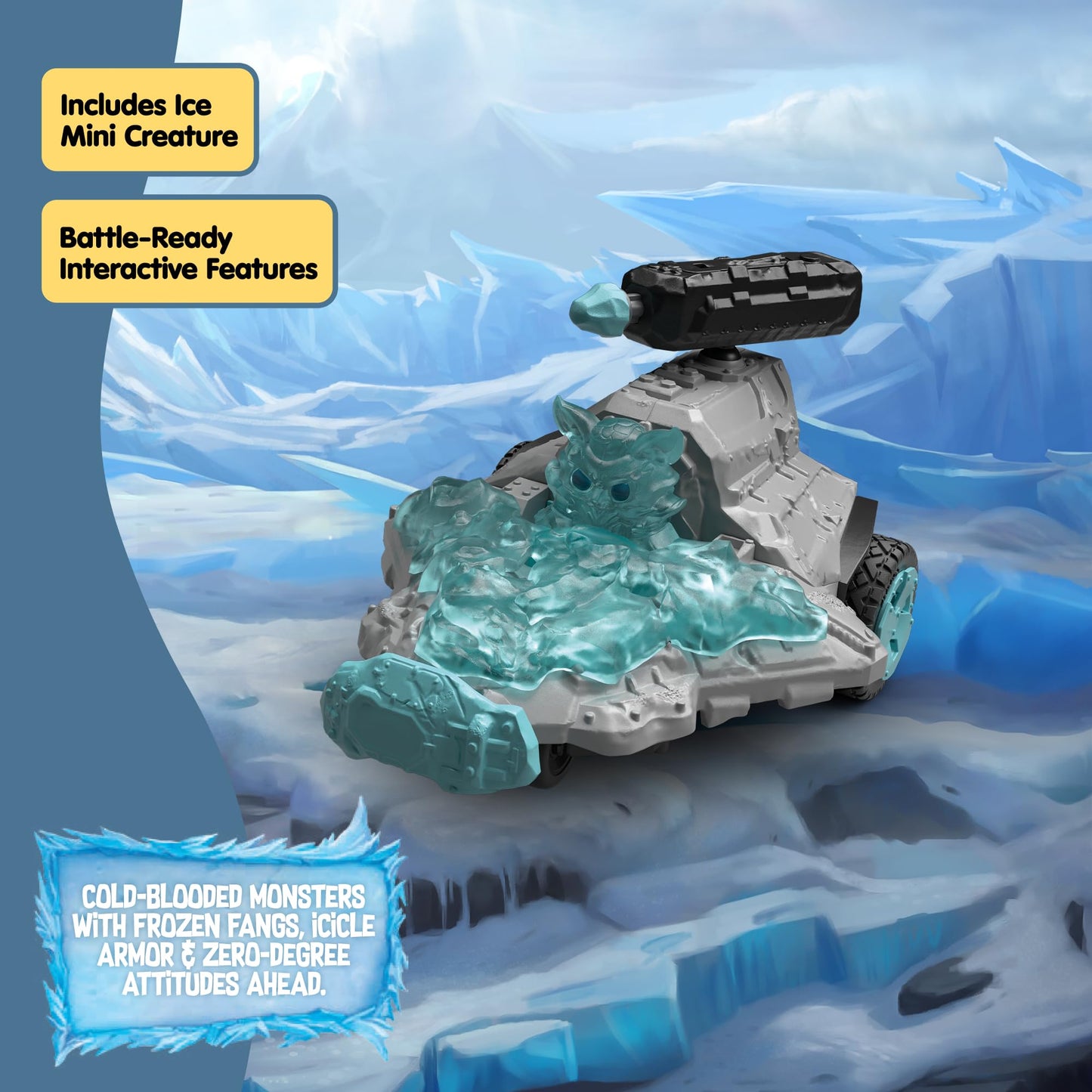 Schleich Eldrador Jet Gheață cu Mini Creatură, 6+ ani