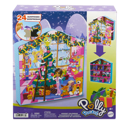 Polly Pocket Calendar Advent Casa Turta Dulce, 24 surprize