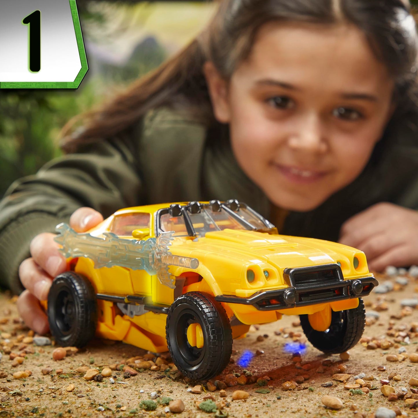 Transformers Figurina Bumblebee Beast Mode, 25 cm