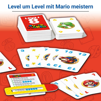 Ravensburger 27343 Joc carti Super Mario Nivel 8, 8+ ani