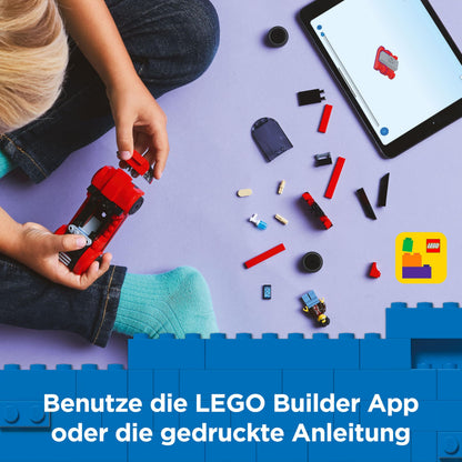 LEGO City 60448 Mașină Sport Roșie, 5+ ani
