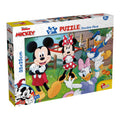 Lisciani Mickey MaxiPlus Puzzle dublu față 24 piese pentru copii de la 3 ani