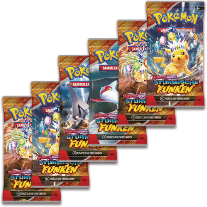 Pokémon Booster Bundle Scântei Furtunoase, 6 pachete
