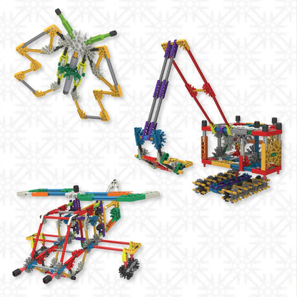 K'NEX 12418 Set de construcție Fantasie cu 35 modele, jucărie educativă STEM pentru copii de la 7 ani