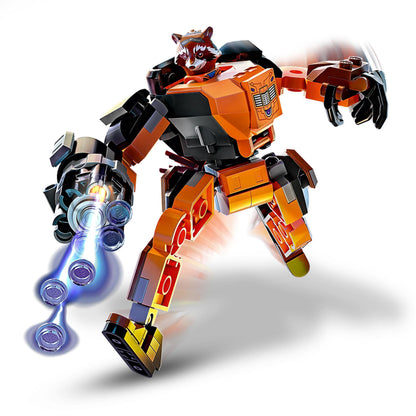 LEGO 76243 Armura robot Rocket Marvel, 98 piese