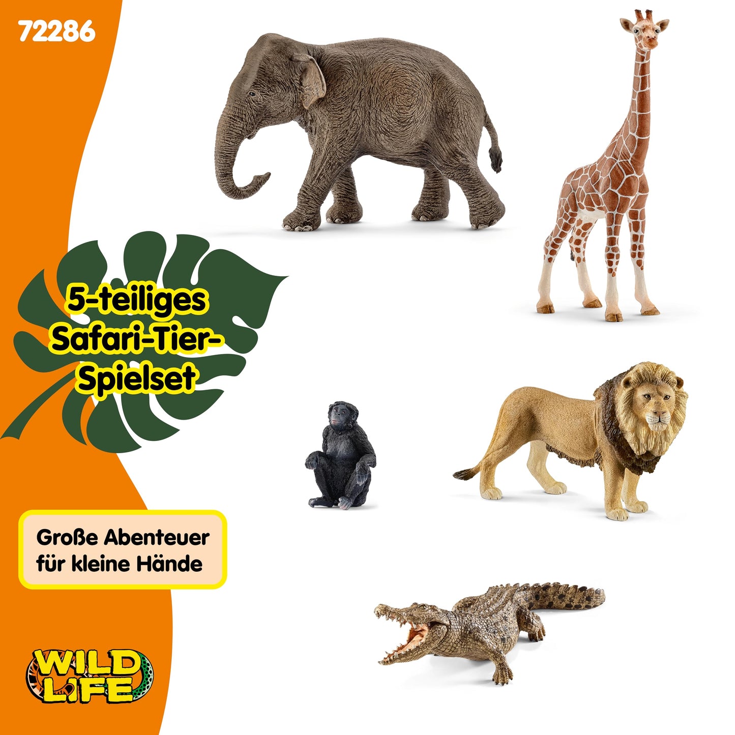 Schleich Wild Life Set de figurină animale sălbatice 5 piese de la 3 ani
