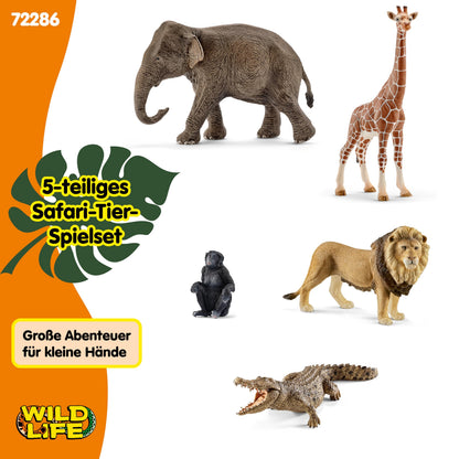 Schleich Wild Life Set de figurină animale sălbatice 5 piese de la 3 ani