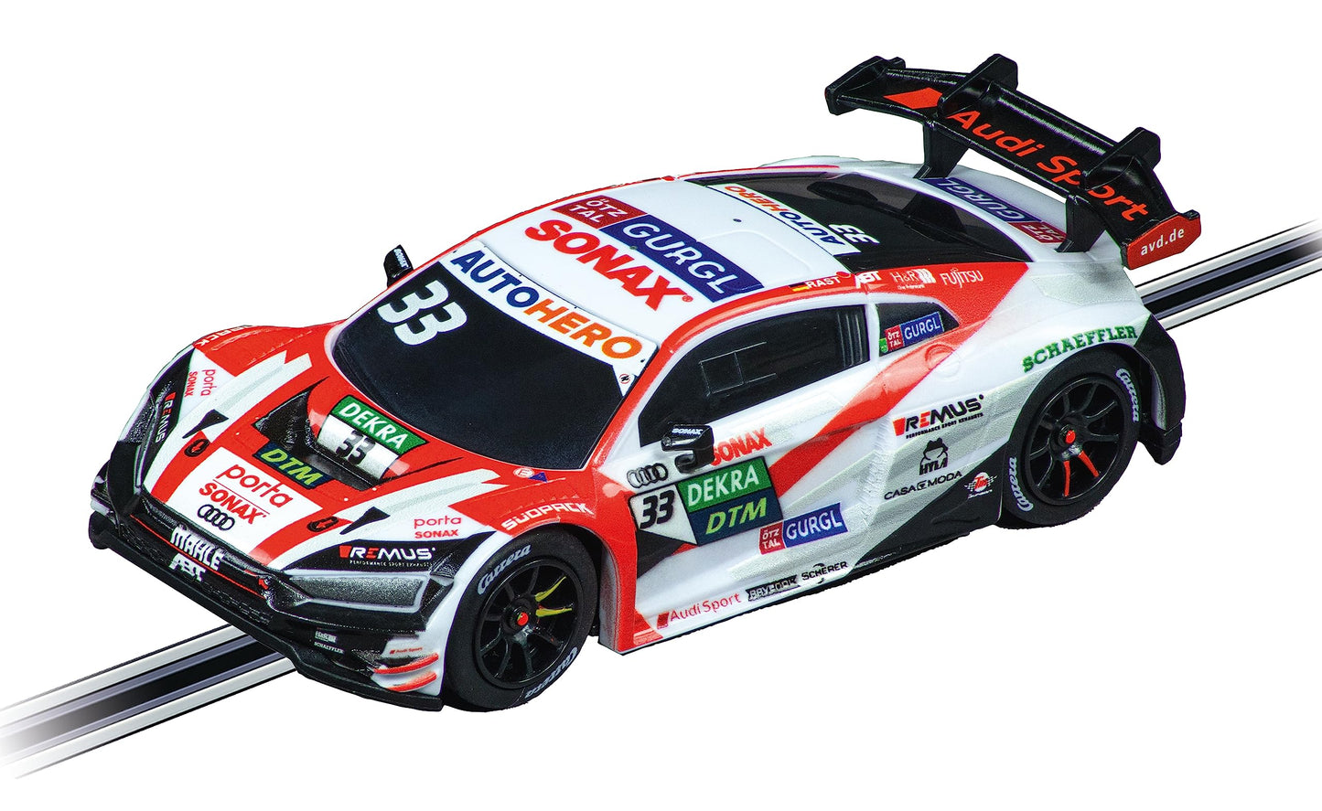 Carrera GO Audi R8 LMS GT3 Mașină slot, 1:43, 6+ ani