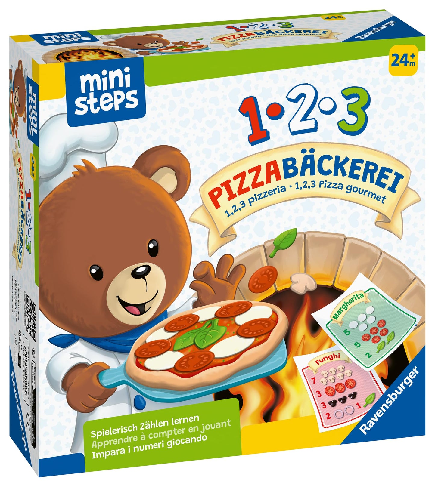 Ravensburger 4586 Joc Pizzerie cu ursul Butz, 2+ ani