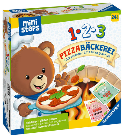 Ravensburger 4586 Joc Pizzerie cu ursul Butz, 2+ ani