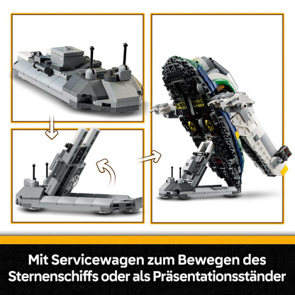LEGO Star Wars Angriff der Klonkrieger Set de construcție Nave spațiale 707 piese de la 9 ani