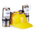 Relaxdays Casca petrecere cu tub bere, 2 suporturi