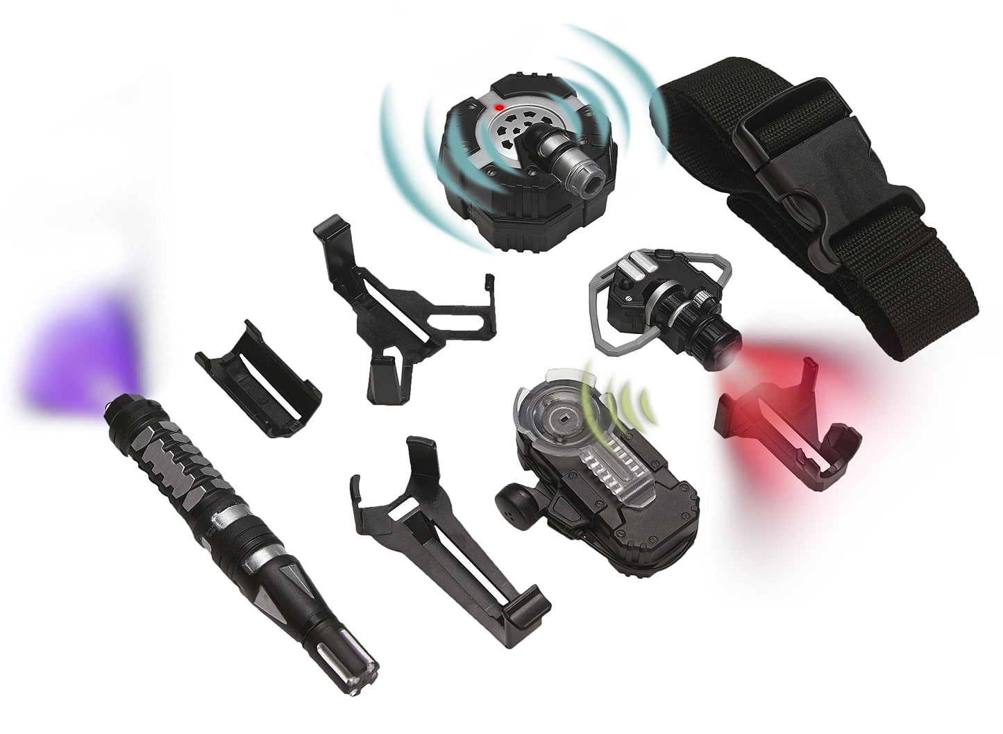 SpyX 10151 Set echipamente agenti, 4 accesorii, 6+ ani