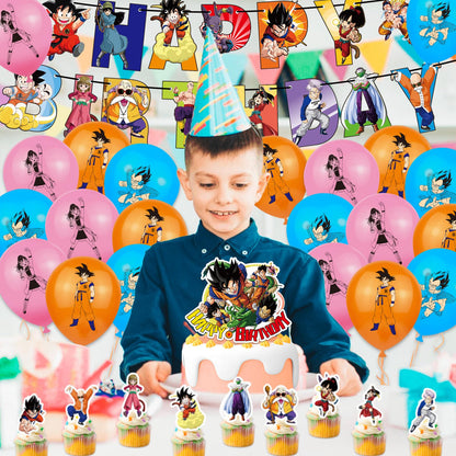 yumcute Set Decorațiuni Petrecere Anime, 44 piese