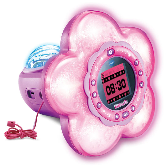 VTech Kidimagic Galaxy Light – Lumină magică și ceas deșteptător pentru momente de neuitat – Pentru copii de 6-12 ani