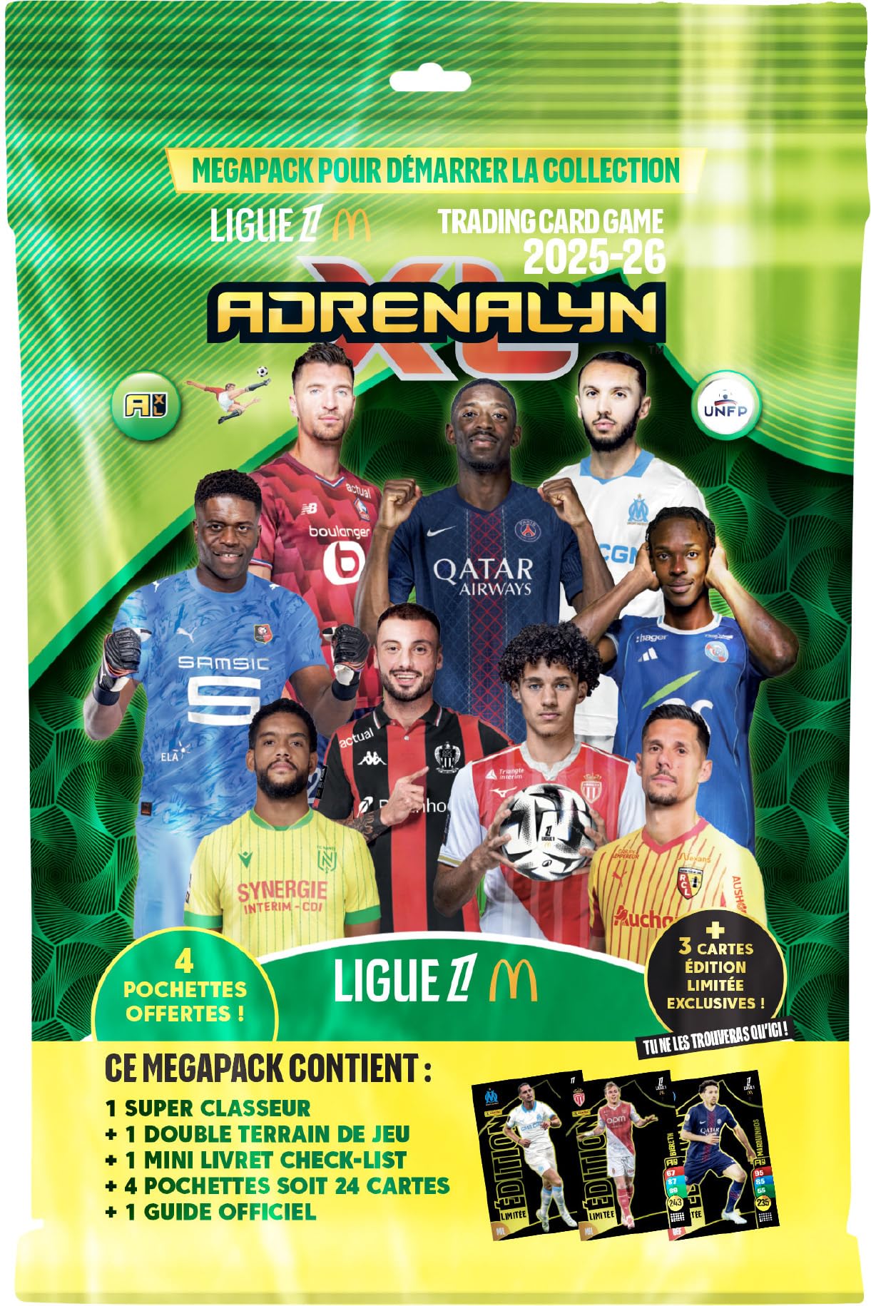 Panini Adrenalyn Ligue 1 2025-26, Set Pornire