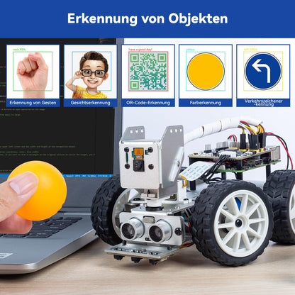 SUNFOUNDER PiCar-X Robot AI Raspberry Pi, ChatGPT-4