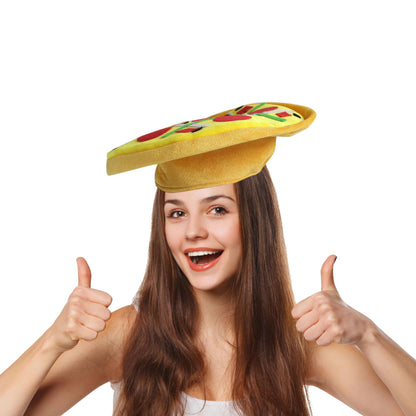 Hooin Pălărie Pizzar Amuzantă pentru Petrecere