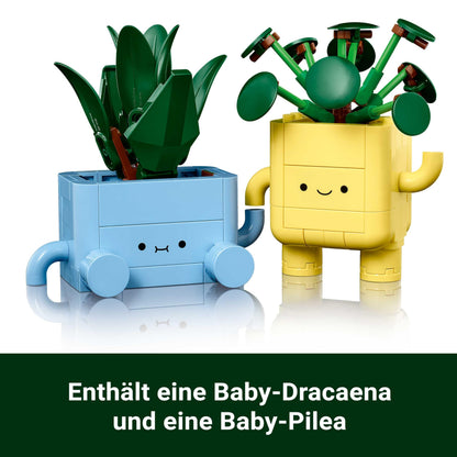 LEGO 10349 Botanicals Plante Vesele, ghivece decorative, 9+