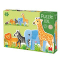 Goula Puzzle XXL Junglă, 16 piese, 2+ ani