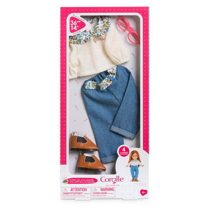Corolle Set îmbrăcăminte păpușă 36cm, 4 piese, 4+ ani