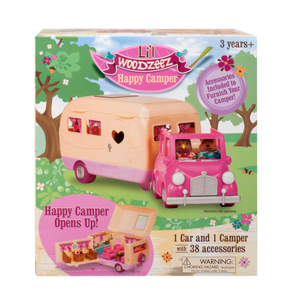 Li'l Woodzeez 61166Z Set Rulotă, 13 piese, 3+ ani