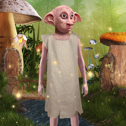 SINSEN Costum Dobby cu masca latex, Halloween copii