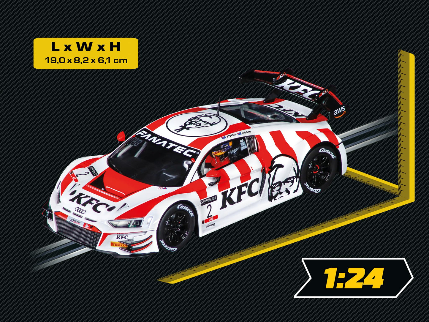 Carrera Audi R8 LMS GT3 evo II 'KFC Racing, Nr.2'