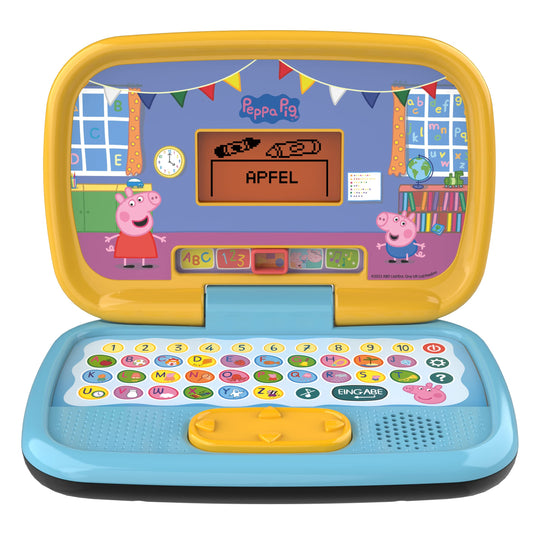 VTech Peppas Lernlaptop Laptop educațional cu tastatură ABC 3-6 ani (limba germană)