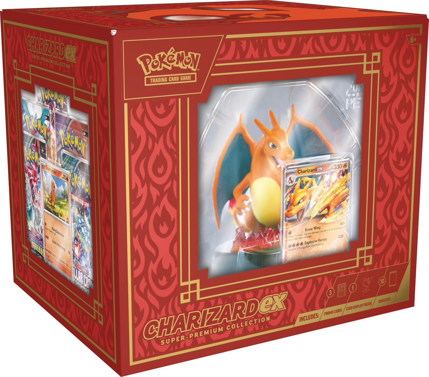Colecția Pokémon Charizard ex Super-Premium, Multicolor