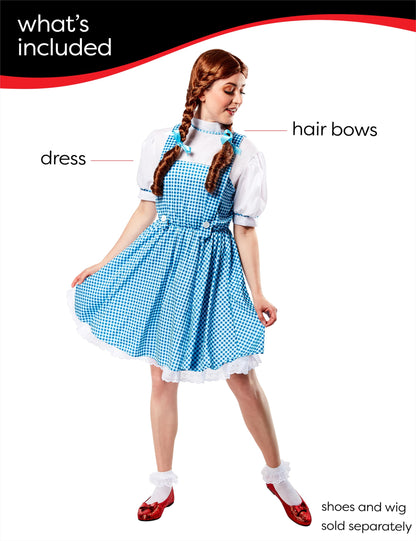 Rubie's 887378 Costum Dorothy Vrăjitorul din Oz
