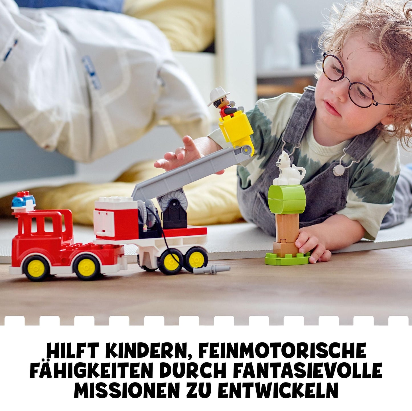 LEGO DUPLO 10969 Set de construcție Mașină de pompieri cu minifigurine 2+ ani