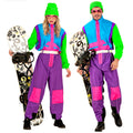 Widmann Costum Snowboarder Overall Retro Anni '80