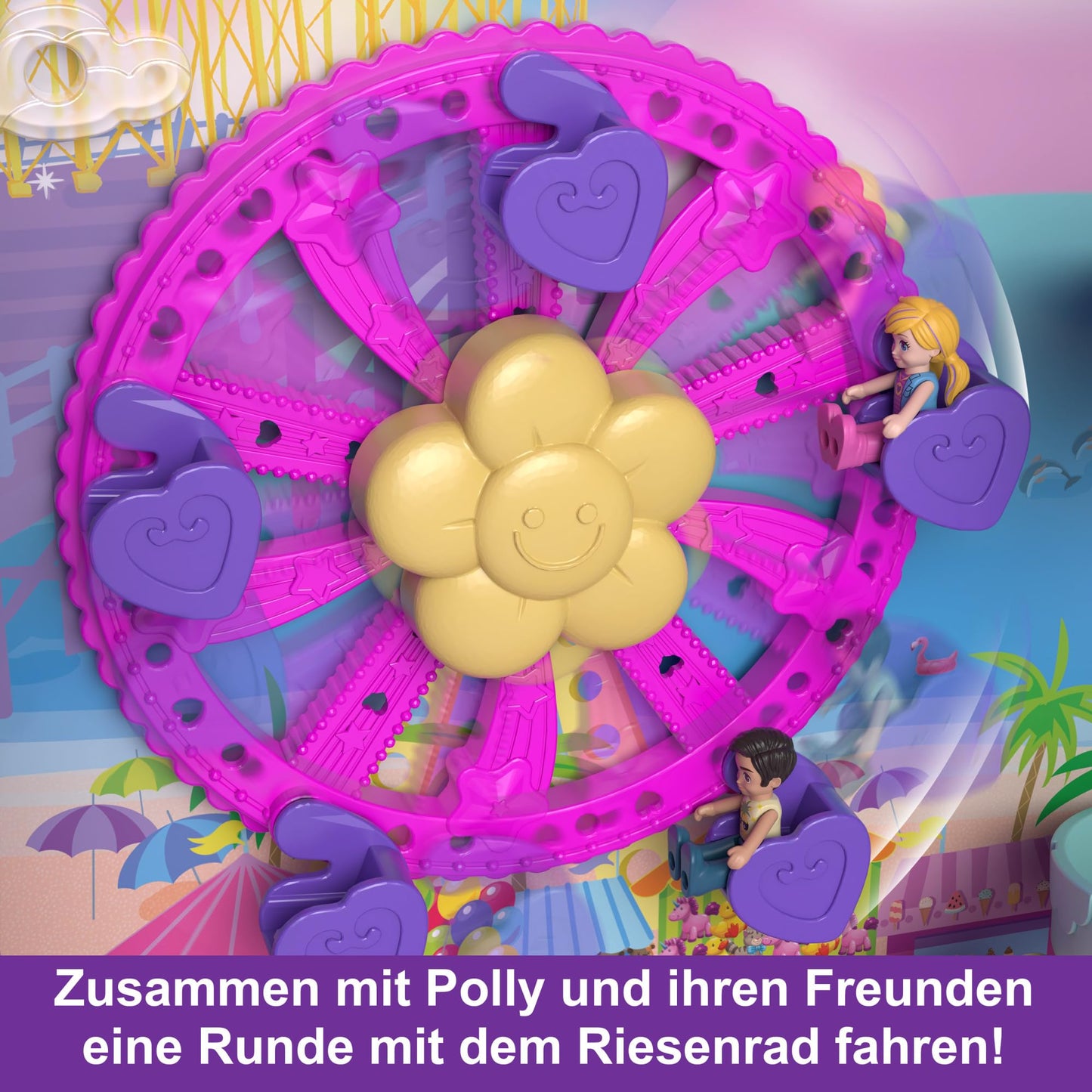 Set de jucarie, Polly Pocket, Statiune de vacanta (HKV43)