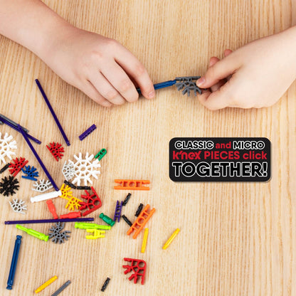K'NEX 12418 Set de construcție Fantasie cu 35 modele, jucărie educativă STEM pentru copii de la 7 ani