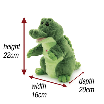 Trudi Păpușă Crocodil din pluș moale 3+ ani